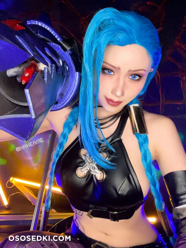 雨波_HaneAme - League of Legends JINX nude. Onlyfans, Patreon leaked 21 nude photos