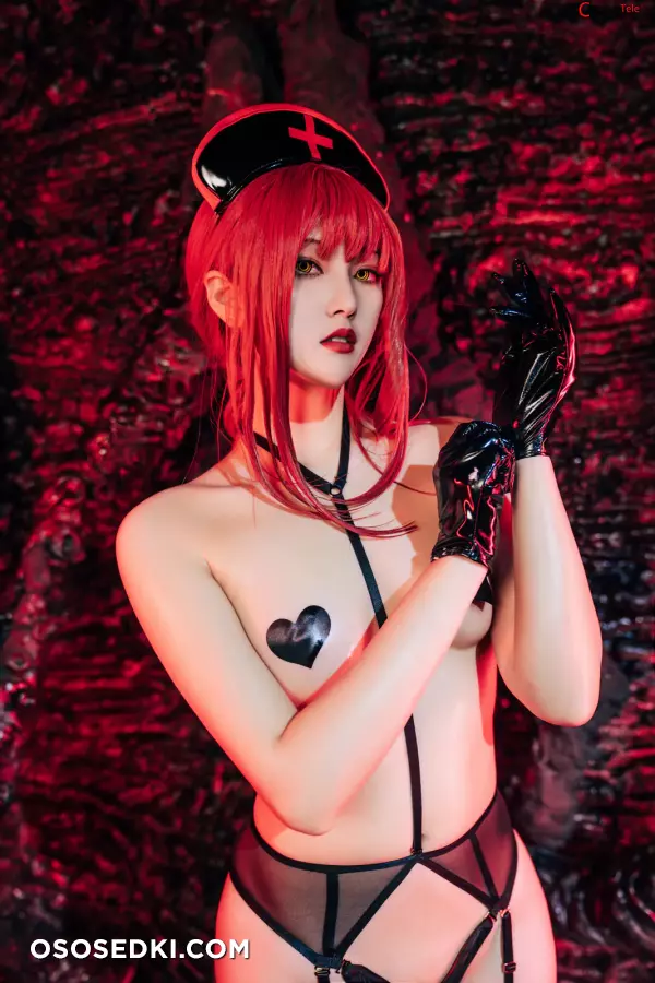 Natsuko夏夏子 cosplay Makima Nurse - Chainsaw Man nude. Onlyfans, Patreon leaked 72 nude photos