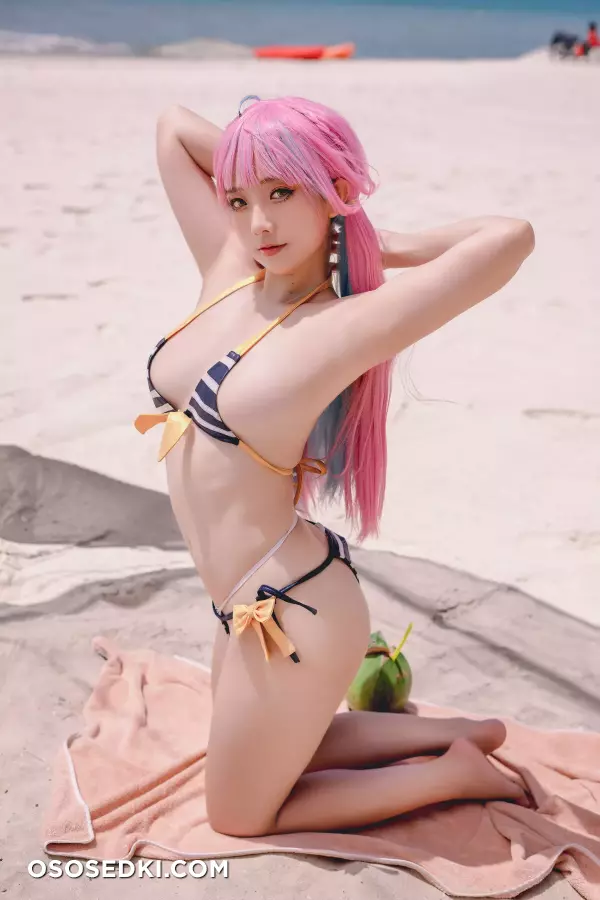 Messie Huang - Aqua Bikini nude. Onlyfans, Patreon leaked 36 nude photos