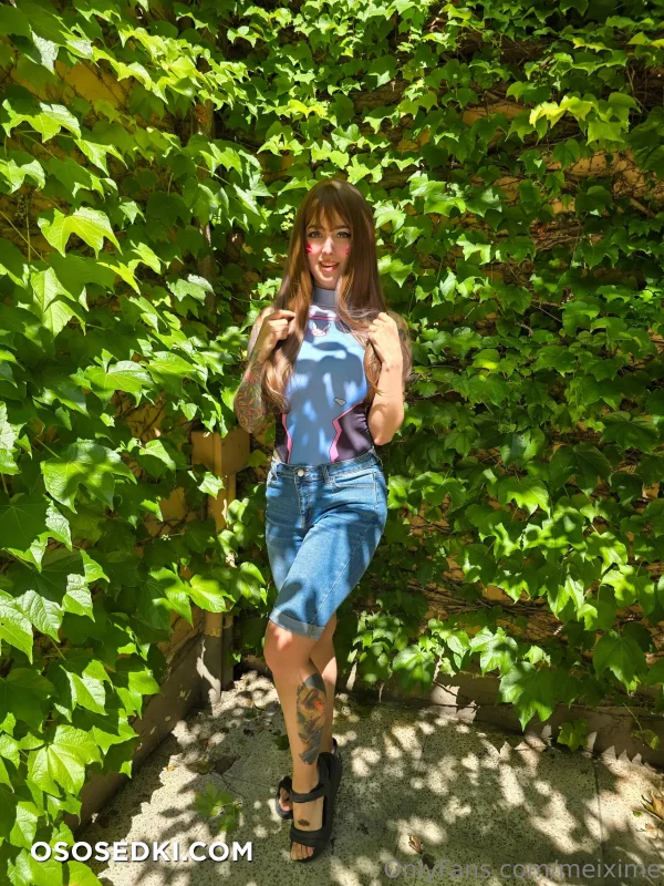Meixime - D.va  Hana Song - Overwatch nude. Onlyfans, Patreon leaked 19 nude photos