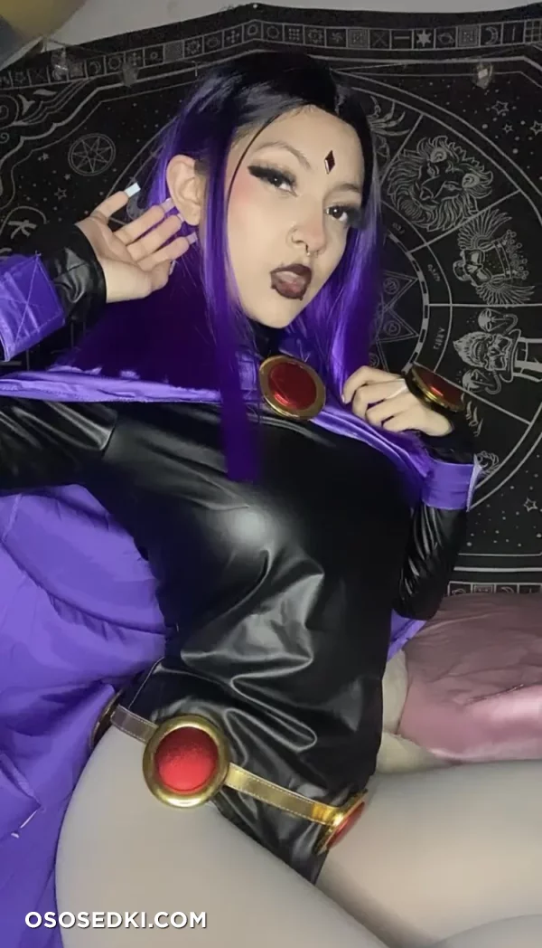 Ahzael - Raven - Teen Titans nude. Onlyfans, Patreon leaked 10 nude photos