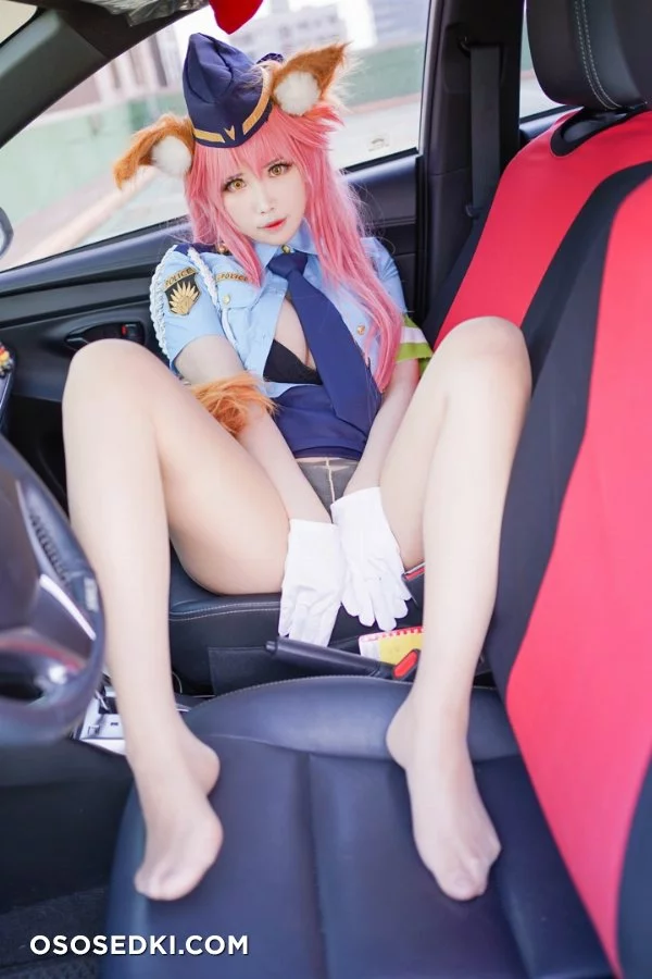 KaYa 萱 FateEXTELLA LINK 玉藻の前 Tamamo 女警裝Ver nude. Onlyfans, Patreon leaked 14 nude photos