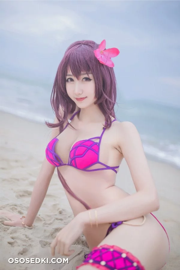 木绵绵 - 泳装斯卡哈 nude. Onlyfans, Patreon leaked 20 nude photos