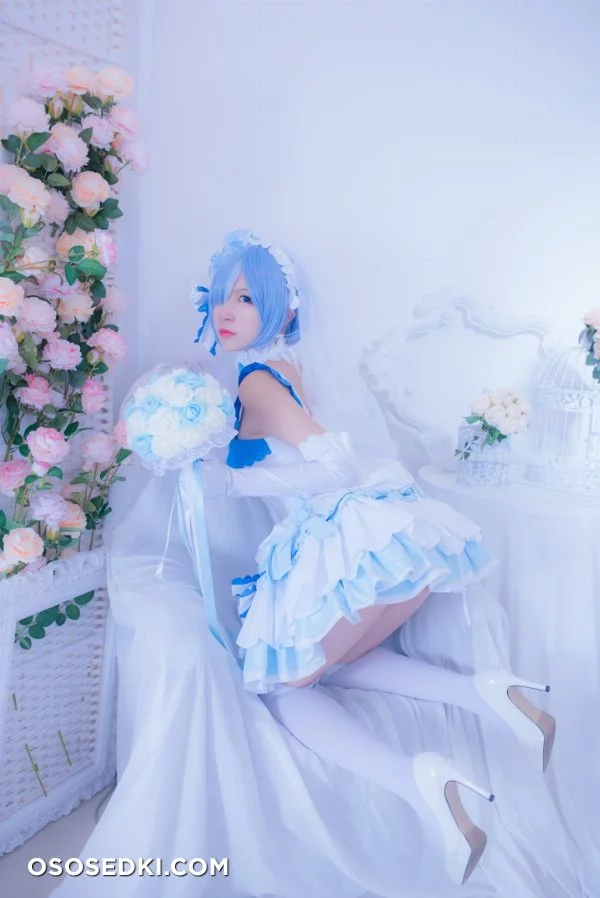 [二佐] 雷姆花嫁 nude. Onlyfans, Patreon leaked 33 nude photos