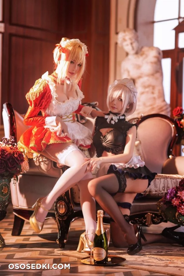 [半半子]Claudius Kyrielight Maid nude. Onlyfans, Patreon leaked 20 nude photos