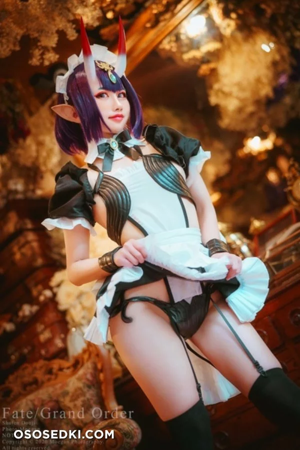 [玹子Ayako] 酒吞童子 YD Maid ver. (Fate Grand Order) nude. Onlyfans, Patreon leaked 10 nude photos