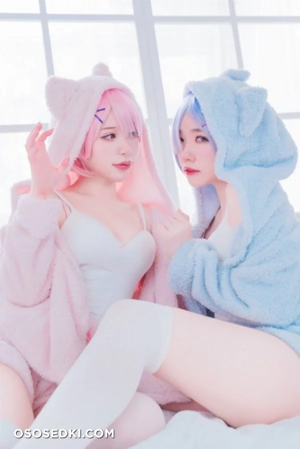[密封线@RYOMKY、翰耐] 拉姆 &amp; 雷姆 睡衣 (Re_ゼロから始める異世界生活) nude. Onlyfans, Patreon leaked 37 nude photos