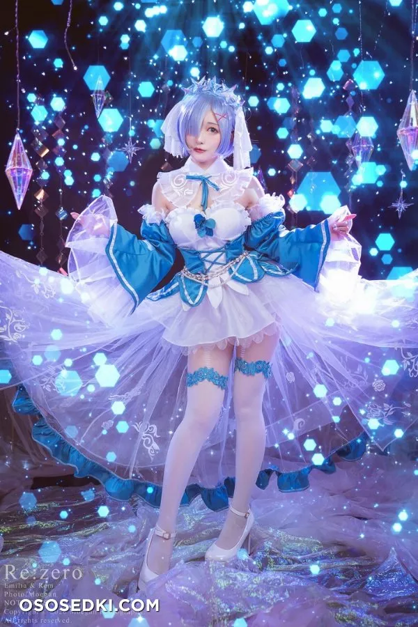 [Miyana咪呀、紫玥桃-Sakuramomo] Crystal Dress ver. (Re_ゼロから始める異世界生活) nude. Onlyfans, Patreon leaked 13 nude photos