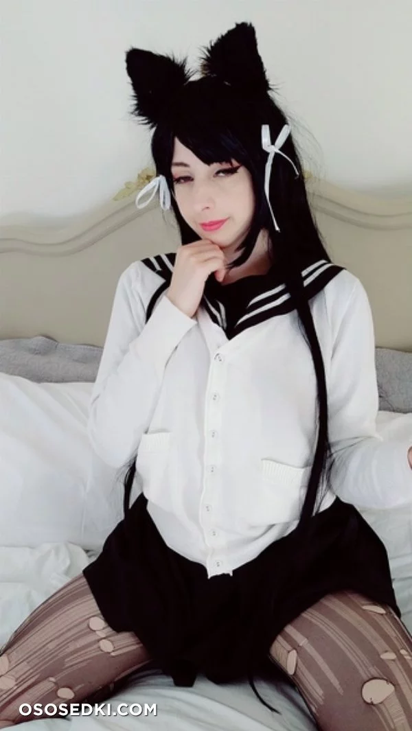 Mikomi Hokina - Atago Schoolgirl (Azur Lane) nude. Onlyfans, Patreon leaked 54 nude photos