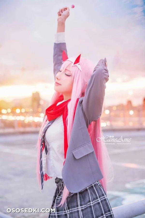 [HaneAme] Darling in the FranXX - Zero Two (JK student) nude. Onlyfans, Patreon leaked 26 nude photos