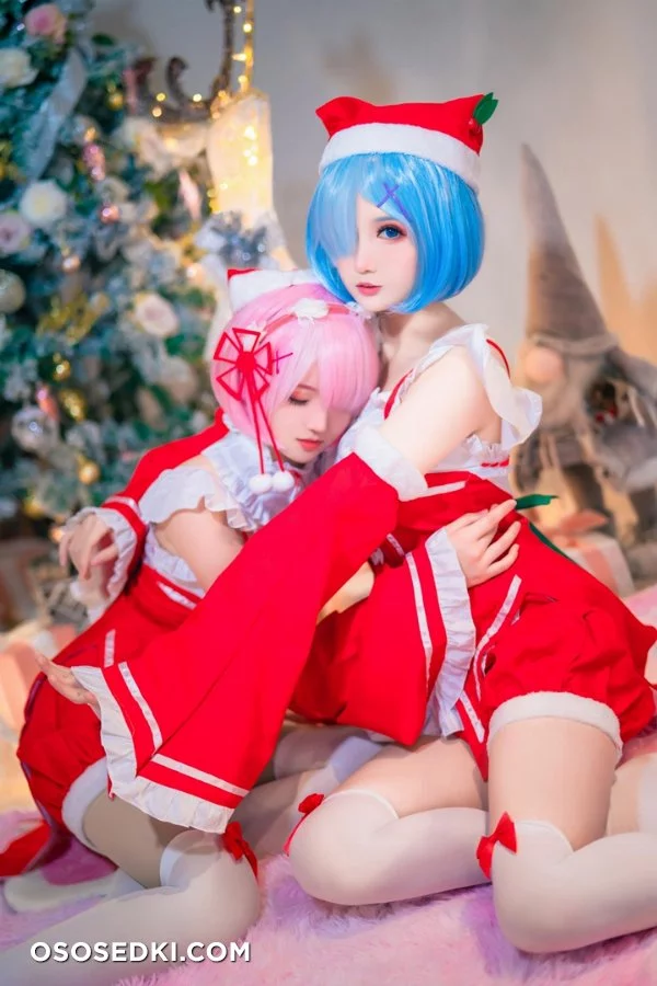 夏檸檸-RE從零開始的異世界生活COS拉姆雷姆COS正片 nude. Onlyfans, Patreon leaked 9 nude photos