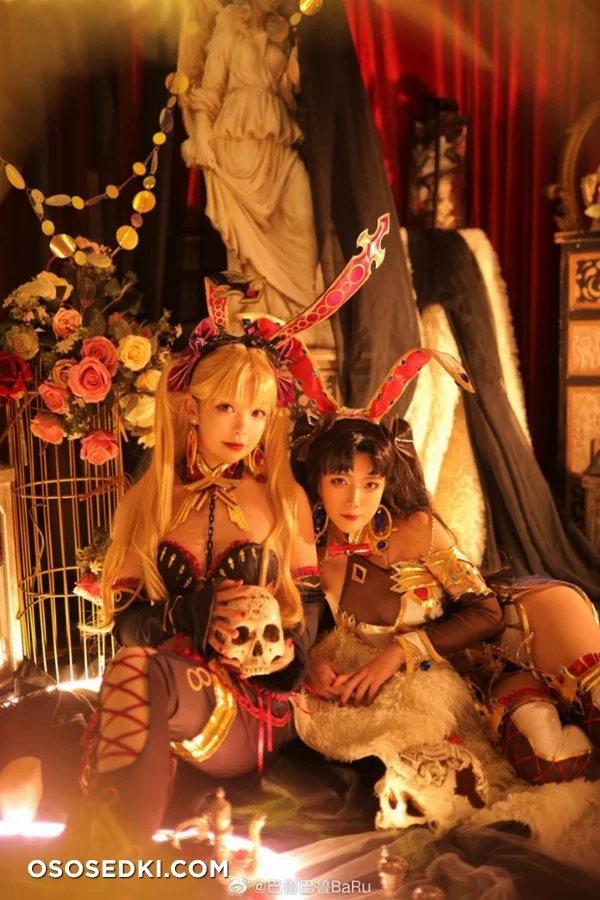 FATE 伊什塔爾：@巴魯巴魯BaRu、艾蕾什基伽勒：@佐小紅琪 nude. Onlyfans, Patreon leaked 9 nude photos