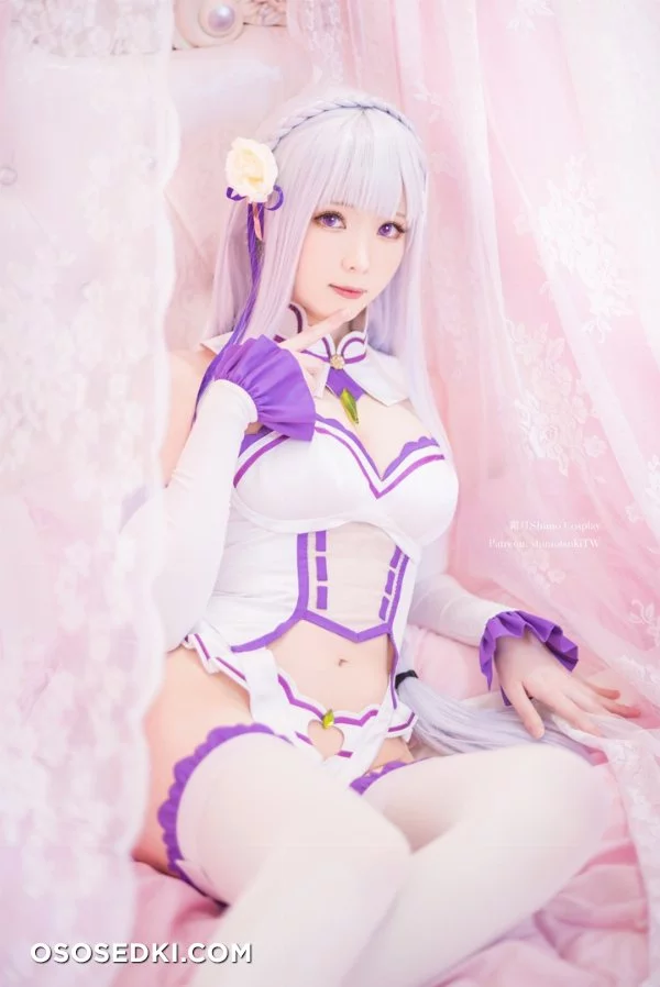 霜月shimo - Emilia nude. Onlyfans, Patreon leaked 15 nude photos