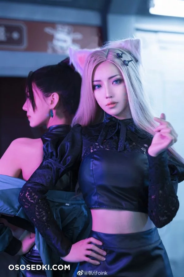 英雄聯盟 KDA 阿狸：@--灰鶴--、卡莎：@帆仔oink nude. Onlyfans, Patreon leaked 10 nude photos