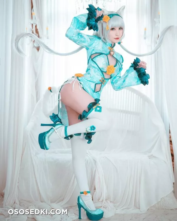 紫玥桃 Miyana咪呀 ショコラ バニラ China dress ver_ nude. Onlyfans, Patreon leaked 10 nude photos