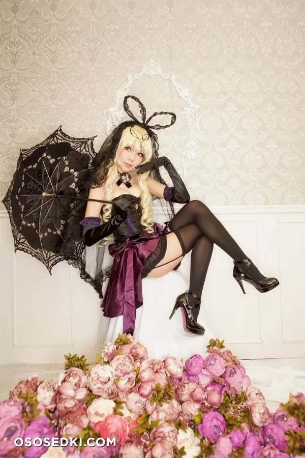 Yakumo Yukari Wedding COSPLAY by Ely nude. Onlyfans, Patreon leaked 45 nude photos
