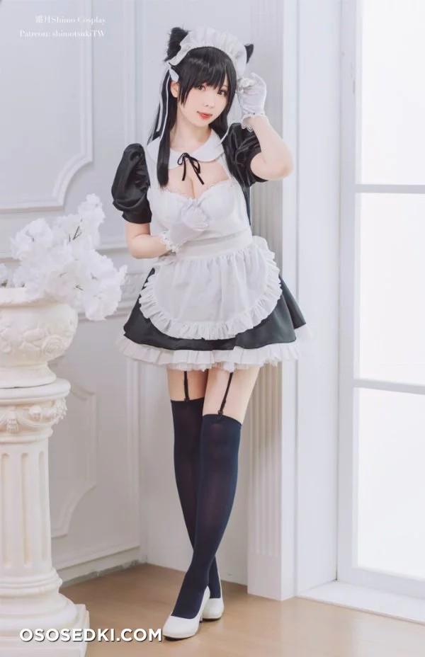 Shimo - Atago Maid nude. Onlyfans, Patreon leaked 11 nude photos