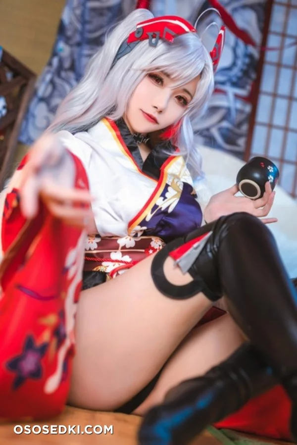 Momoko葵葵 - Prinz Eugen Profusion of Flowers nude. Onlyfans, Patreon leaked 20 nude photos