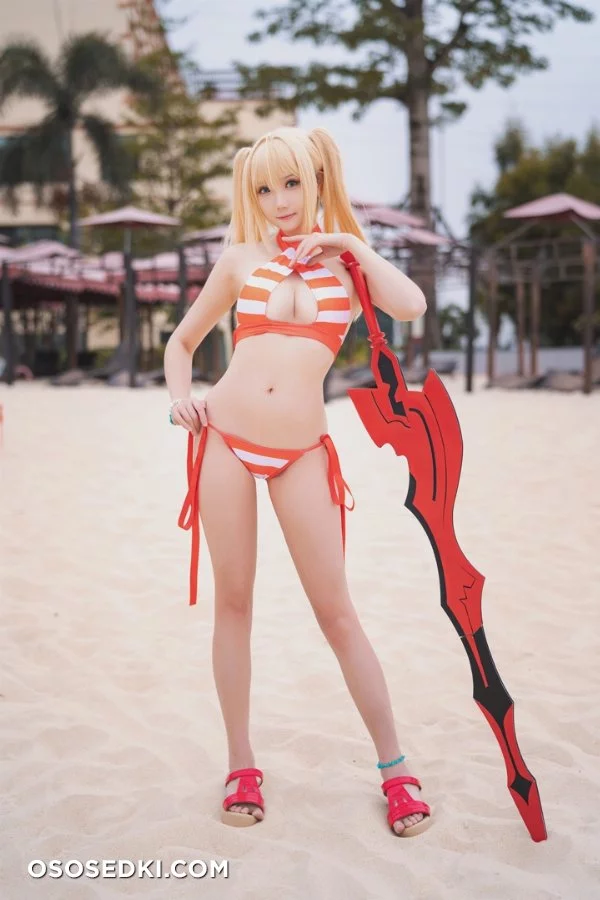 瓜希酱 - Nero Swimsuit nude. Onlyfans, Patreon leaked 20 nude photos