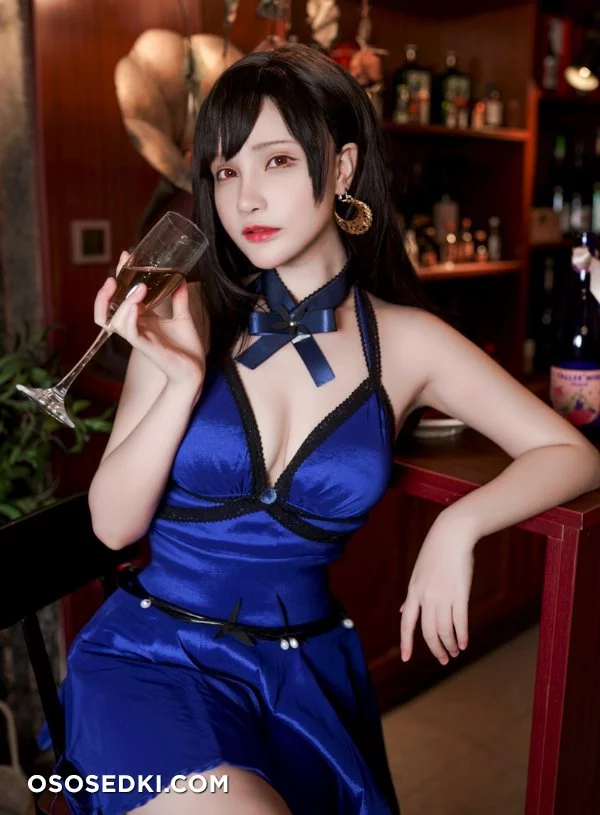 Senya Miku - Tifa Dress nude. Onlyfans, Patreon leaked 9 nude photos