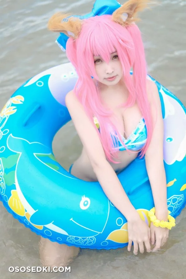[ 毛毛喵 momocat ] - Tamamo no Mae  ver.Swimsuit   Fate Grand Order nude. Onlyfans, Patreon leaked 28 nude photos
