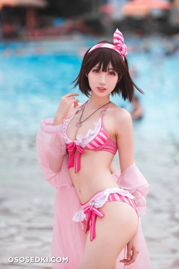 周叽是可爱兔兔 Kato Megumi Bikini nude. Onlyfans, Patreon leaked 19 nude photos