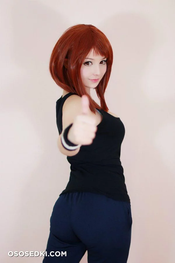 Ochaco Uraraka Selfies (Hidori Rose) nude. Onlyfans, Patreon leaked 61 nude photos