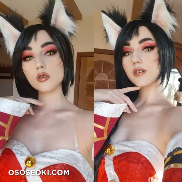 Roxxace. Ahri. League Of Legends nude. Onlyfans, Patreon leaked 5 nude photos