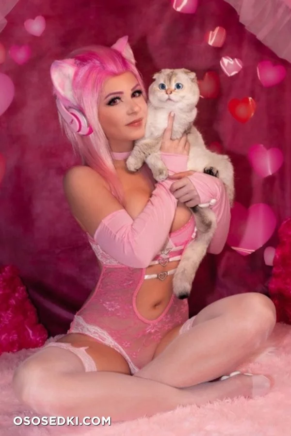 Danielle Beaulieu. Pink Neko. Valentine`s Day nude. Onlyfans, Patreon leaked 30 nude photos