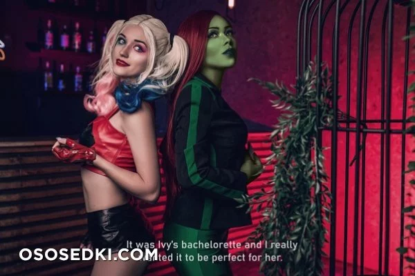 Sirena Vi & Saint Agnia. Harley Quinn & Poison Ivy. DC Comics nude. Onlyfans, Patreon leaked 12 nude photos