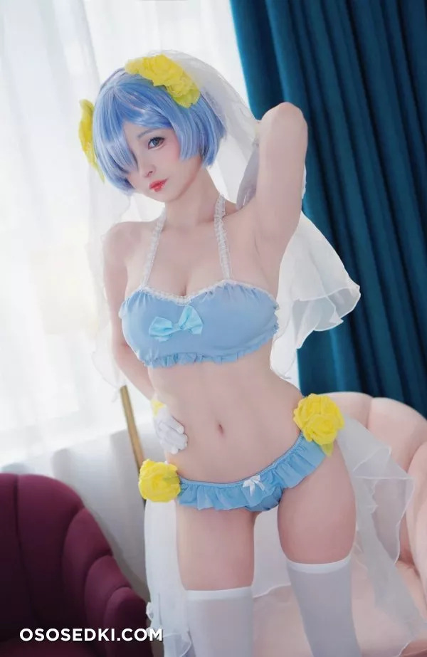 HᎥďọŗᎥ Rọśe | Re: Zero | Rem bride swimsuit nude. Onlyfans, Patreon leaked 18 nude photos