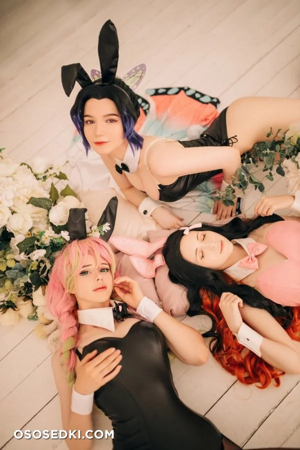 [49] Kimetsu no Yaiba - Shinobu, Nezuko, Mitsuri nude. Onlyfans, Patreon leaked 3 nude photos