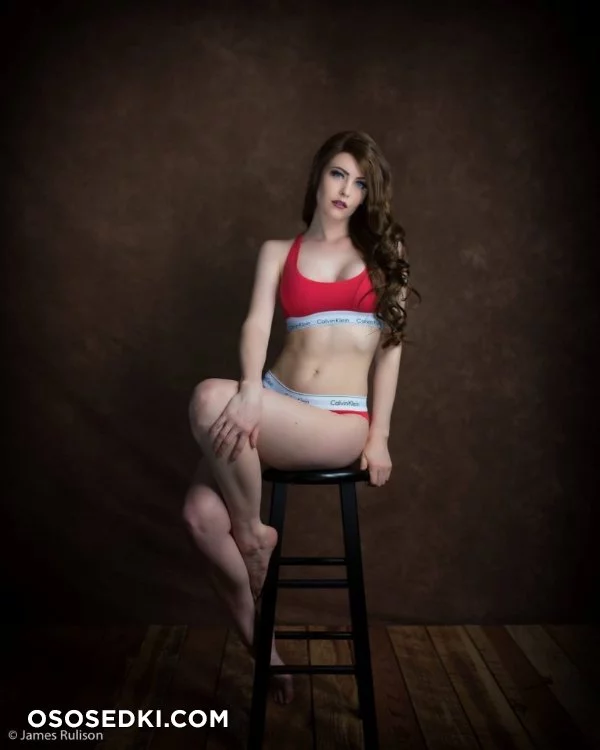 Jessica the Maid Of Might red lingerie nude. Onlyfans, Patreon leaked 73 nude photos