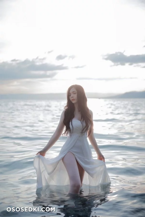 Saya the Fox - White Dress nude. Onlyfans, Patreon leaked 10 nude photos