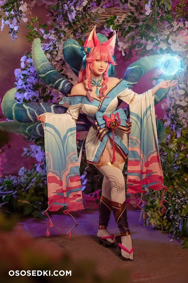 Lady Melamori LoL Ahri nude. Onlyfans, Patreon leaked 13 nude photos