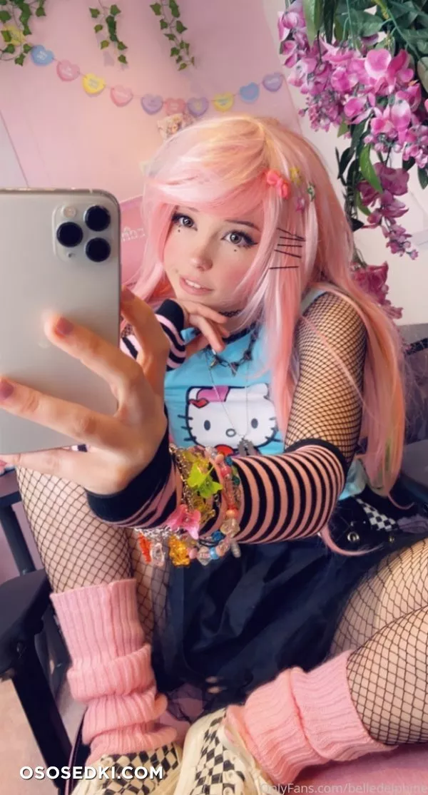 Belle Delphine - onlyfans erotic selfie set nude. Onlyfans, Patreon leaked 54 nude photos