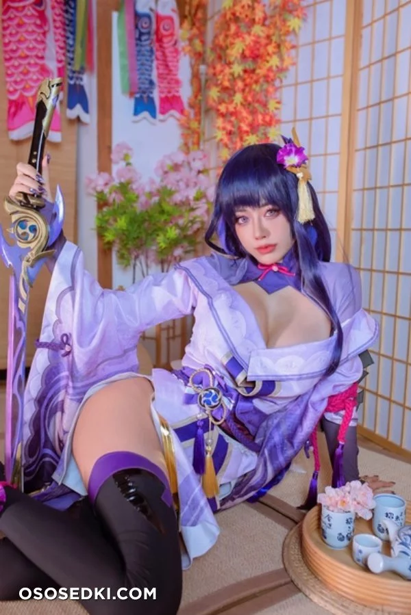 Byoru -  Raiden Shogun nude. Onlyfans, Patreon leaked 72 nude photos