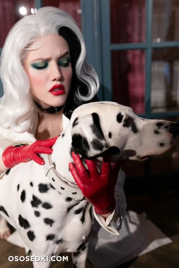Lada Lyumos - 101 Dalmatians. Cruella de Vil nude. Onlyfans, Patreon leaked 16 nude photos