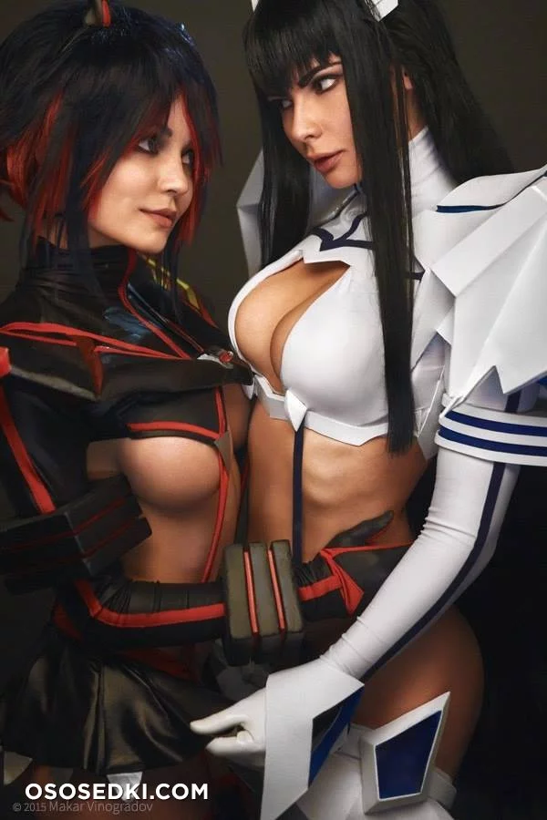 Kalinka Fox and Jannet Incosplay | Ryuko and Satsuki nude. Onlyfans, Patreon leaked 25 nude photos