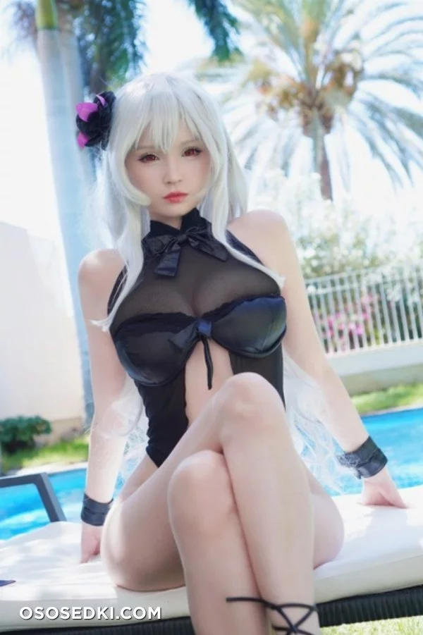 Graf Zeppelin Swimsuit by Hidori Rose nude. Onlyfans, Patreon leaked 29 nude photos