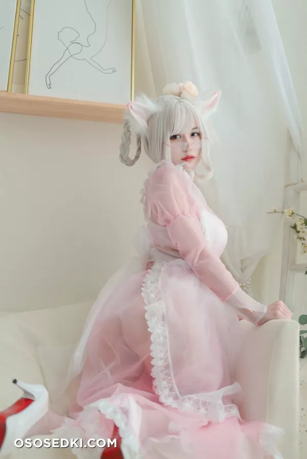 8小仓千代w NO.008 - 透明粉色女仆[24P／268MB] nude. Onlyfans, Patreon leaked 24 nude photos