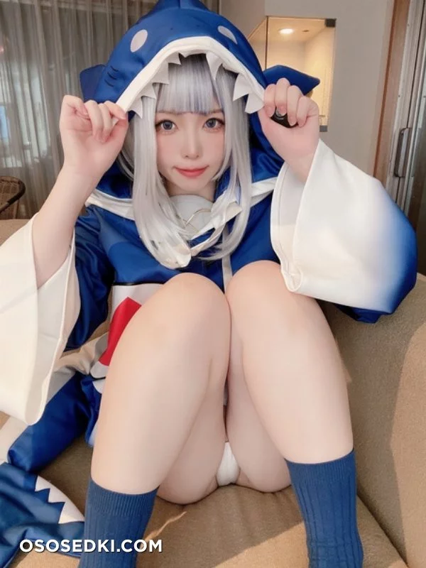 Rizuna - Gawr Gura nude. Onlyfans, Patreon leaked 16 nude photos