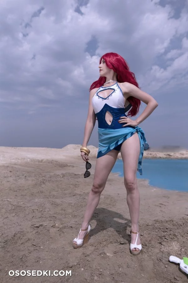Miss Fortune Pool party from League of legends nude. Onlyfans, Patreon leaked 4 nude photos