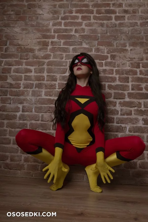 Spiderwoman from Marvel nude. Onlyfans, Patreon leaked 5 nude photos