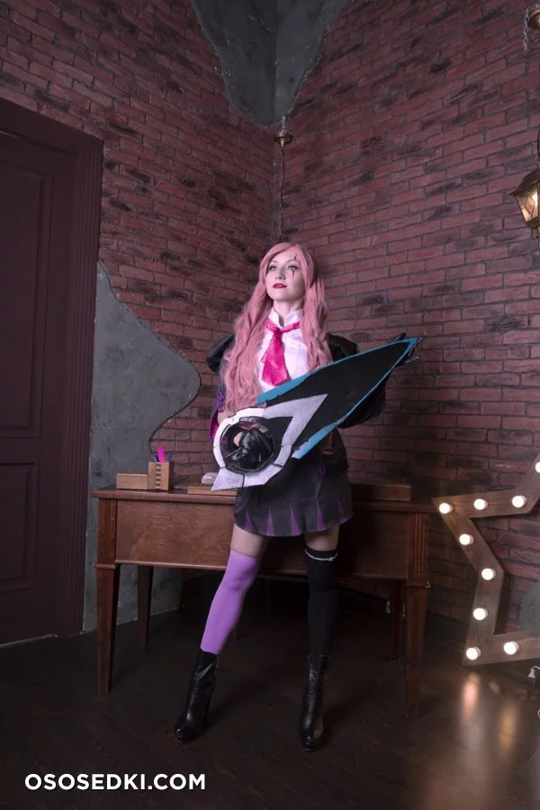Katarina Battle Academia from League of legends nude. Onlyfans, Patreon leaked 6 nude photos