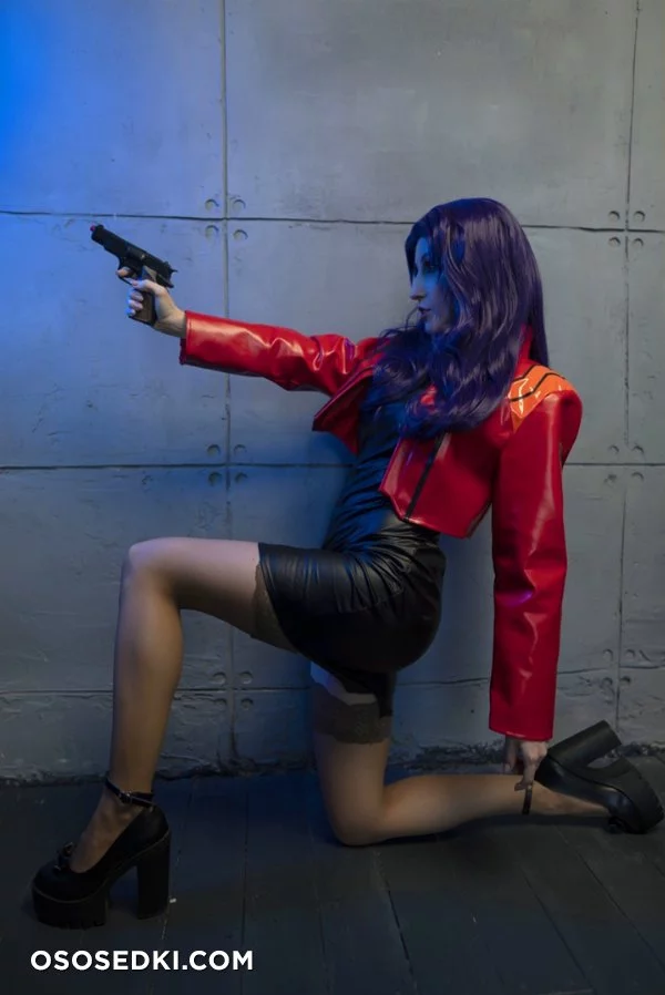 Misato from Evangelion nude. Onlyfans, Patreon leaked 6 nude photos