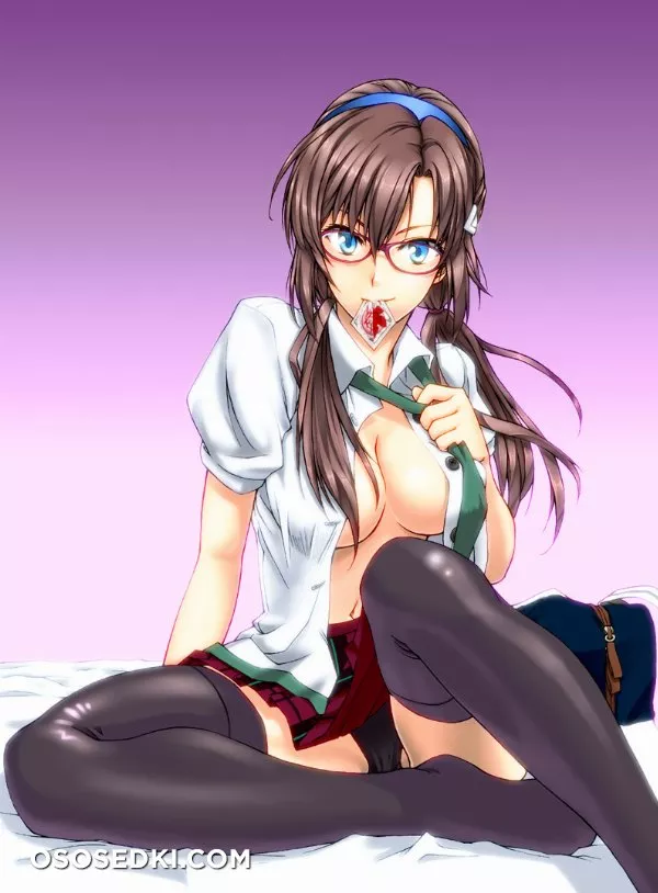 Hitekikaku | Evangelion | Mari Illustrious Makinami nude. Onlyfans, Patreon leaked 25 nude photos