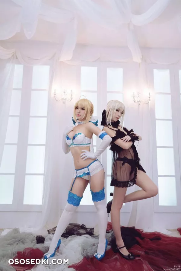 SesshuAsuak (半半子),  | Fate | Saber nude. Onlyfans, Patreon leaked 16 nude photos