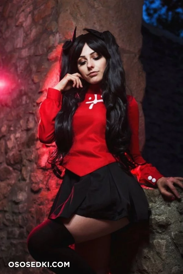 Rolyatistaylor - Tohsaka Rin cosplay set nude. Onlyfans, Patreon leaked 7 nude photos