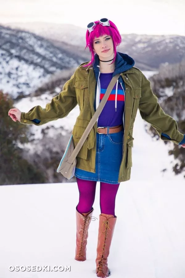 Nichameleon - Ramona Flowers patreon cosplay set nude. Onlyfans, Patreon leaked 22 nude photos